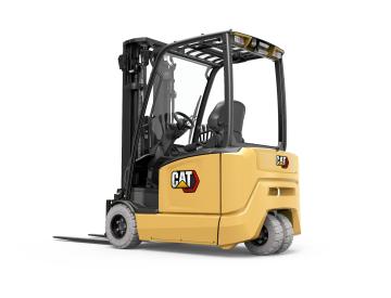 3-Rad Elektrostapler CAT EP14-20ANT, Heck