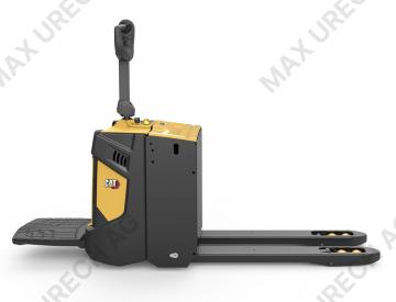 Caterpillar Niederhubwagen mit Fahrerstandplattform