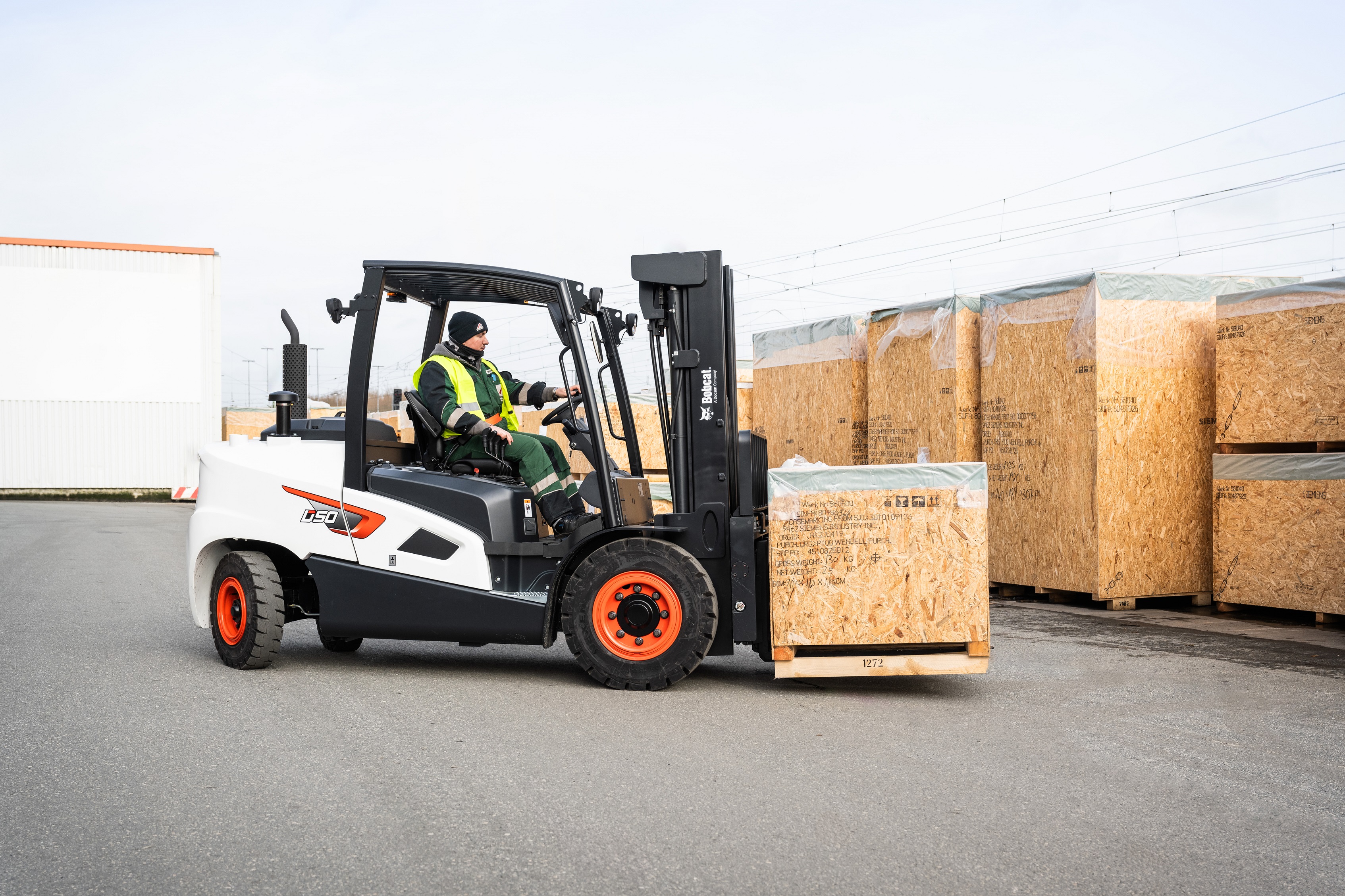 Bobcat D55C-9: 4-Rad Dieselstapler | Max Urech AG