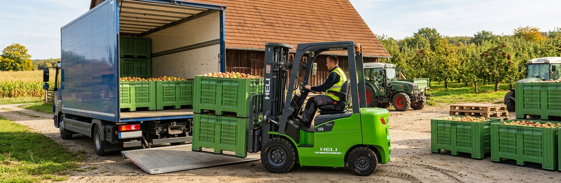 HELI Elektrostapler Green-Line | Max Urech AG